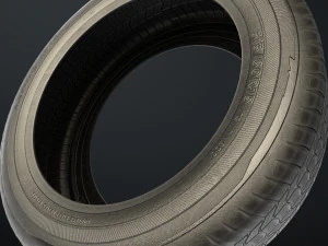 Tire wheel 3D Model