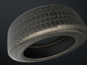 Tire wheel 3D-Modell