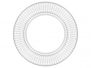 Tire wheel 3D-Modell