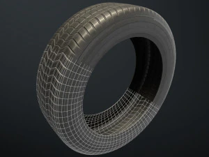 Tire wheel 3D Model
