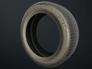 Tire Wheel 3D Model