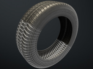 Tire Wheel Modelo 3D
