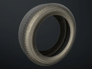 Tire Wheel 3D Model