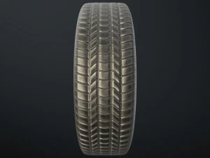 Tire Wheel 3D Model