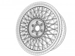 Tire Wheel Modelo 3D