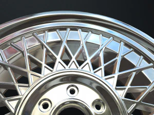 Tire Wheel 3D Model