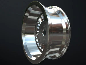 Tire Wheel 3D Model