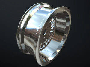Tire Wheel 3D Model