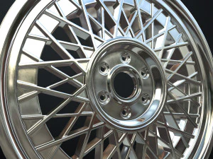 Tire Wheel 3D Model