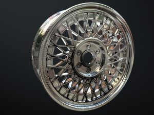 Car Rim 3D Model