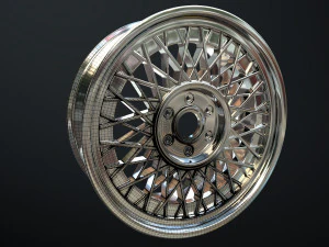 Car Rim 3D Model