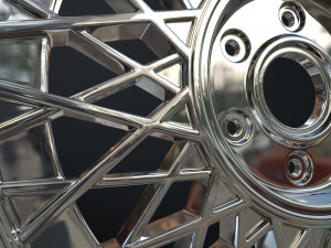 Car Rim 3D Model