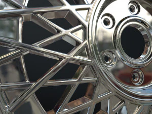 Car Rim 3D Model