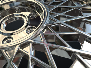 Car Rim 3D Model