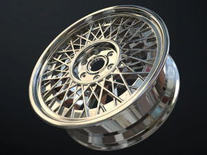 Car Rim 3D Model