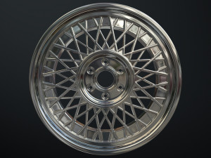 Car Rim 3D Model