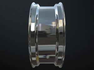 Car Rim 3D Model