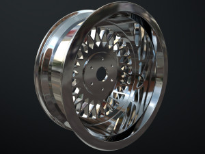 Car Rim 3D Model
