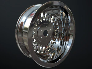 Car Rim 3D Model