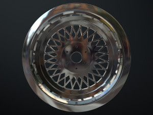 Car Rim 3D Model