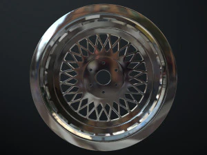 Car Rim 3D Model
