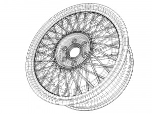 Car Rim 3D Model