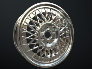 Car Rim 3D मॉडल