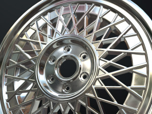 Car Rim Model 3D