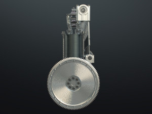 INLINE6 Engine Working Animated 3D मॉडल