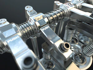 INLINE6 Engine Working Animated 3D Model