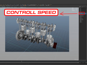 INLINE6 Engine Working Animated 3D मॉडल