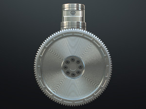 INLINE6 Engine Working Animated 3Dモデル