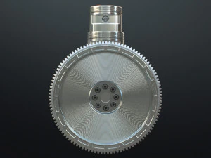 INLINE6 Engine Working Animated 3D Model