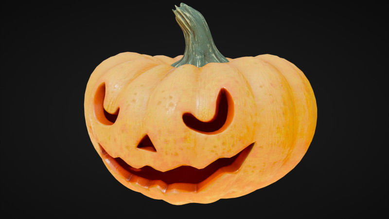 Pumkin Halooween Modelo 3D .c4d .max .obj .3ds .fbx .stl .blend 