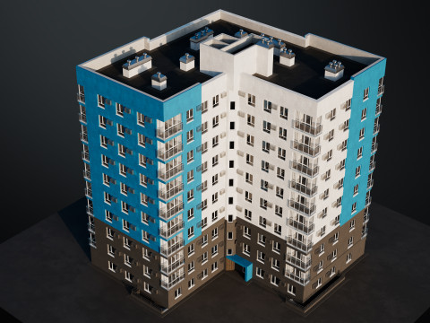 Animacja budowania Model 3D