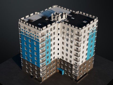 Animacja budowania Model 3D