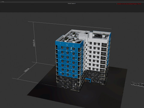 Animacja budowania Model 3D