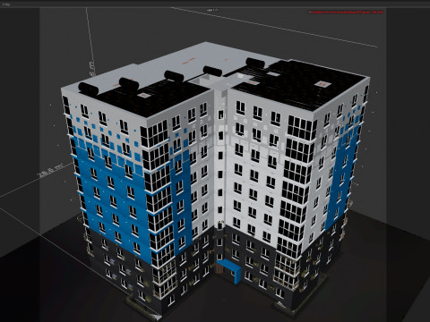 Animacja budowania Model 3D