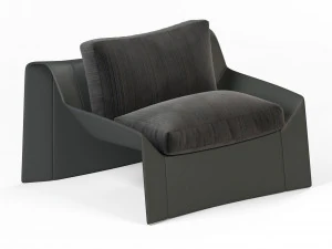 부가티 키론 안락의자 3D 모델