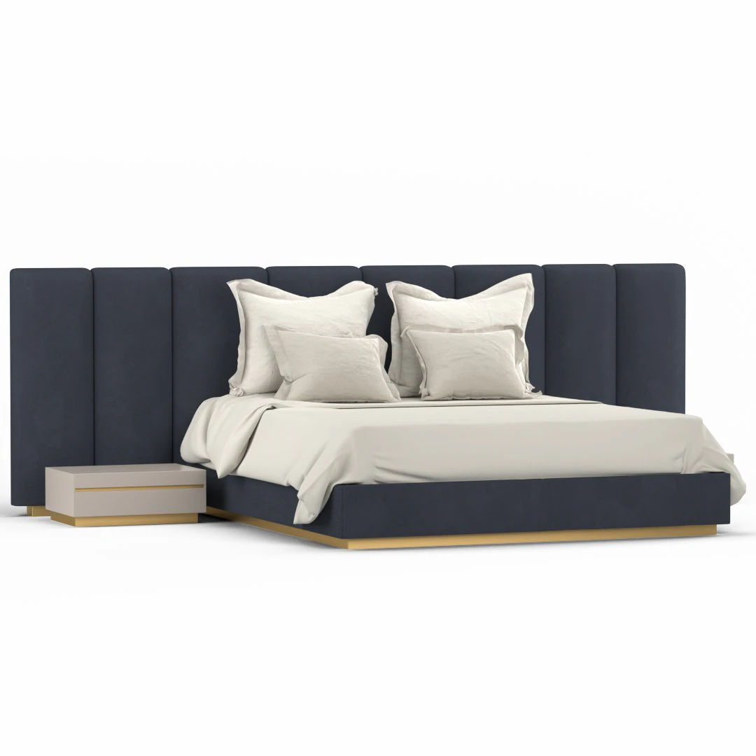 fendi casa bed 3D Model .c4d .max .obj .3ds .fbx .stl .blend 