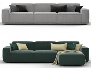 arflex marechiaro sofa Modelo 3D