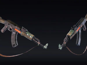post apocalyptic girl 3D Model