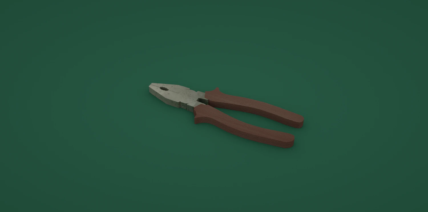 pliers 3D Model .c4d .max .obj .3ds .fbx .stl .blend 