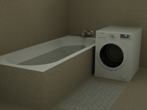 washing machine Model 3D