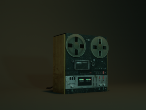 ussr tape recorder mayak 001 3D Модель