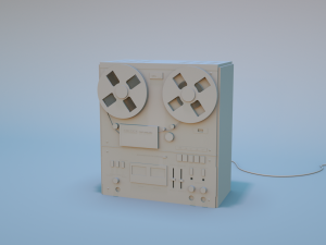 ussr tape recorder mayak 001 3D Модель