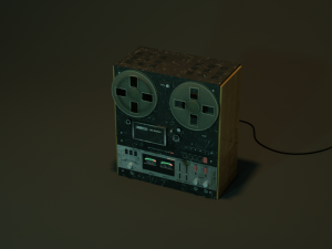 ussr tape recorder mayak 001 3D Модель