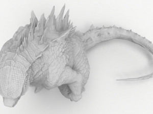godzilla gojira 3D प्रिंट मॉडल