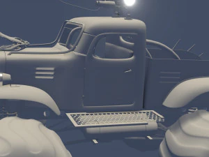 max car cyberpunk 3D Print Model
