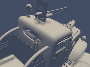 max car cyberpunk 3D 打印模型